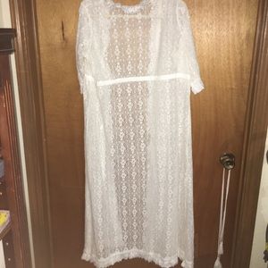 Lovely lace kimono/ coverup